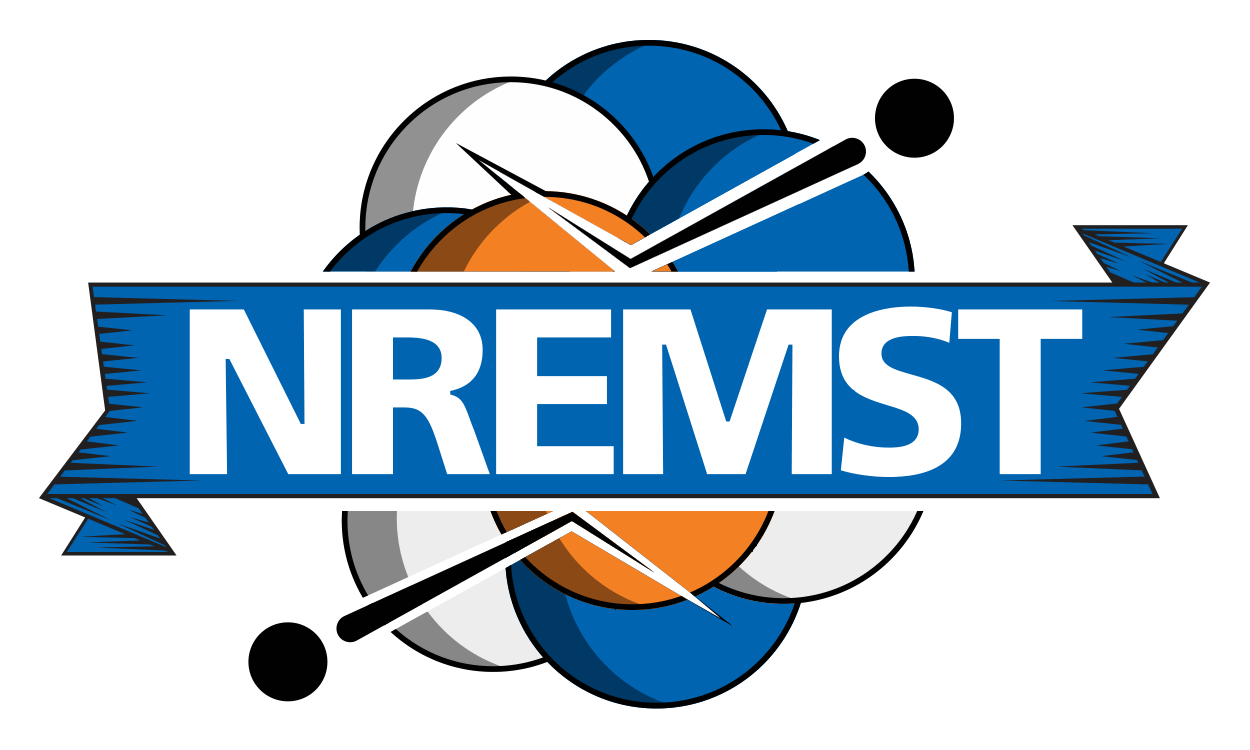 NREMST Logo - Neutrinoless Double Beta Decay with Wordmark
